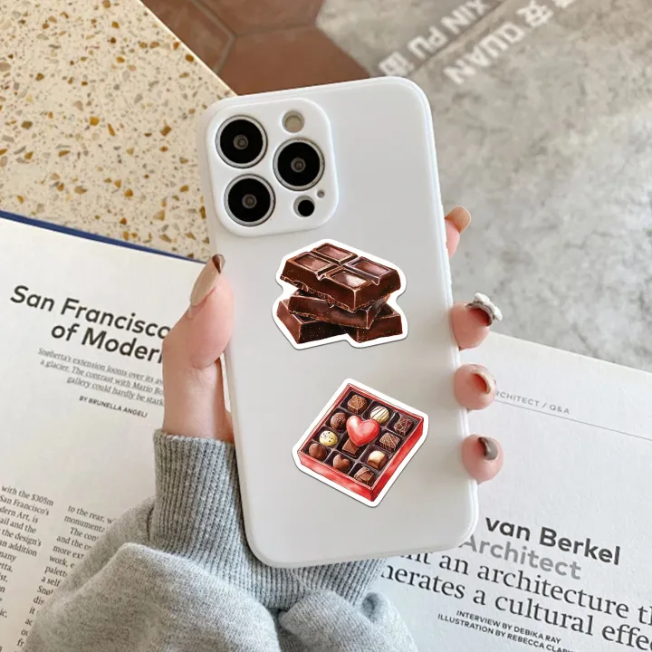 50PCS%20Chocolate%20Stickers%20Exquisite%20Handheld%20Materials%20Phone%20Cases%20Laptop%20Suitcases%20Water%20Cups%20Waterproof%20Stickers%20-%20Image%206