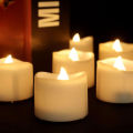 imported Litehouse LED Flameless Tea Light Candle Set - 6 pack. 