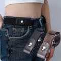 Adjustable Stretch Elastic Waist Band Invisible Belt Buckle-Free Belts for Women Men Jeans Pants Dress No Buckle Easy To Wear.