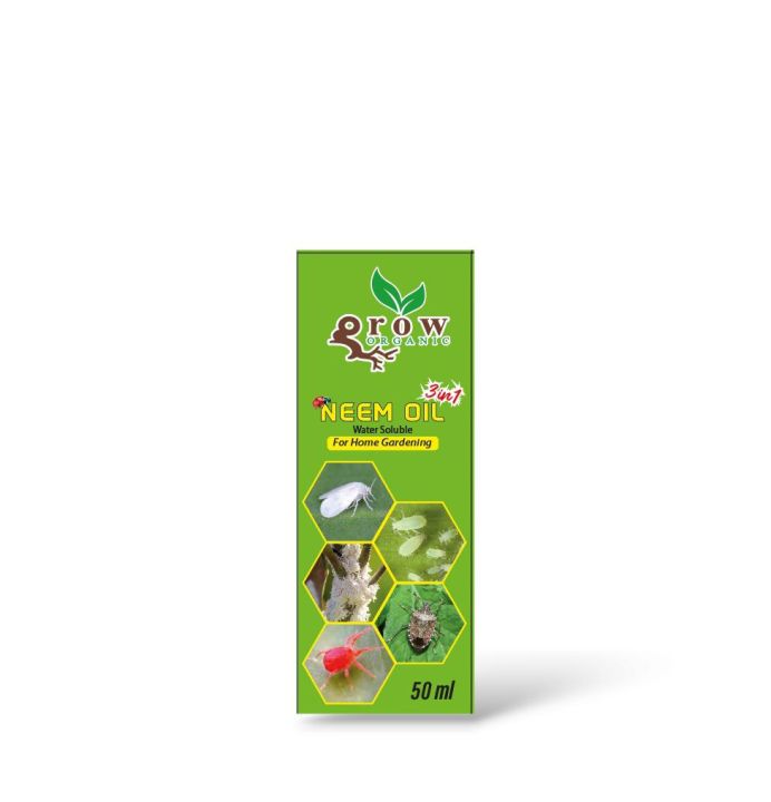 Neem Oil 50 ml water soluble ( Insecticide, Fungicide & Miticide )