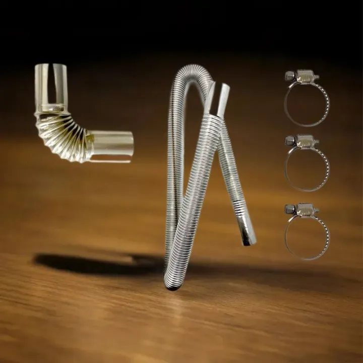 NEW%2060-300cm%20Air%20Parking%20Heater%20Stainless%20Steel%20Exhaust%20Pipe%20Tube%20Gas%20Vent%20Hose%20With%20Hose%20Clamp%20For%20Car%20Heater%20-%20Image%206
