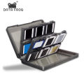 DATA FROG 24 Slots Game Card Storage Box For 3DS DS Series Portable PP Case With SD TF Stylus Storage Slots. 