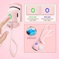 PORTABLE ELECTRIC EYELASH CURLER TOOL LONG LASTING THERMAL ELECTRIC EYELASH CURLER USB RECHARGEABLE EYELASH CURLER FOR WOMEN. 