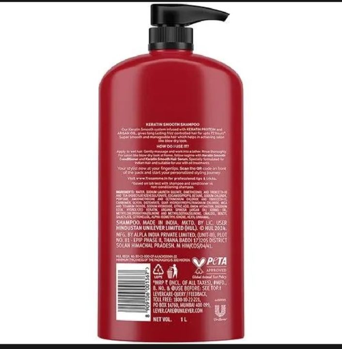 Tresemme%20Keratin%20Smooth%20Shampoo,%201%20L%20(%20India)%20-%20Image%203