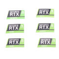 RTX 3090TI 3080TI 3070 3060 desktop sticker laptop graphics card label. 