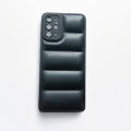 Tecno Spark 20 Pro Plus Soft Puffer Down Jacket Phone Case with Camera Protection and Shock Absorption, Slim TPU Design. 