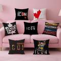 Fashion D-dsqUaredS 2 Movie Pillow Case pattern printing pillowcase living room sofa cushion cover bedroom room decor. 
