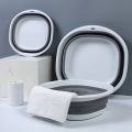 Plastic Folding Basins Portable Wash Basins Folding Laundry Tub Adult Baby Bath Basin Bathroom Kitchen Accessories Wash Basin.