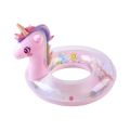 1pc Inflatable Rainbow Unicorn Pool Float – Glitter Design for Pools, Beaches & Summer Parties. 