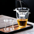OANKR Glass Tea Strainer for Loose Tea-leaves,Tea Infuser Universal Steeper for Teapots, Mug,Travel Tumblersm,Kitchen Bar Tool. 