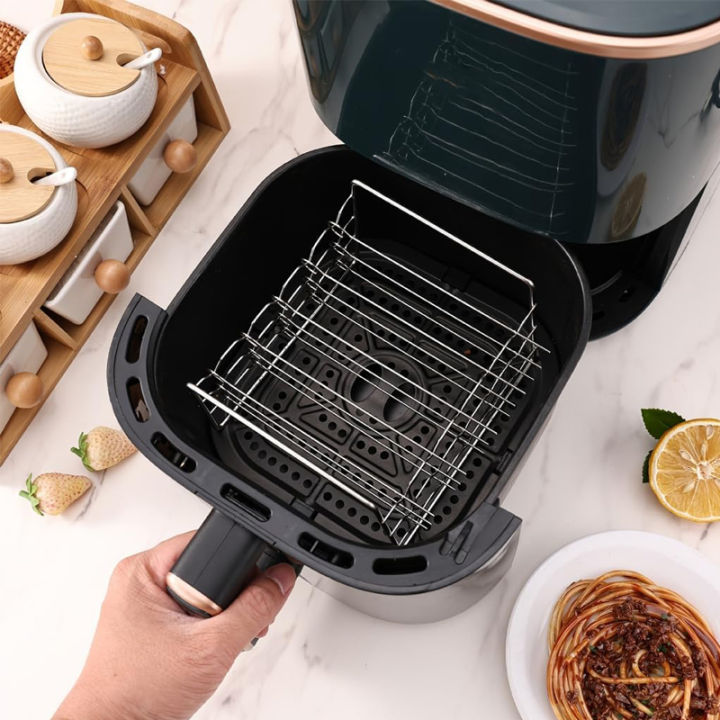 Stainless%20Steel%20Air%20Fryer%20Grill%20with%20Barbecue%20Stick%20Kitchen%20Air%20Fryer%20Rack%203%20Layer%20Oven%20Cooking%20Vertical%20Grill%20with%20Skewers%20-%20Image%203