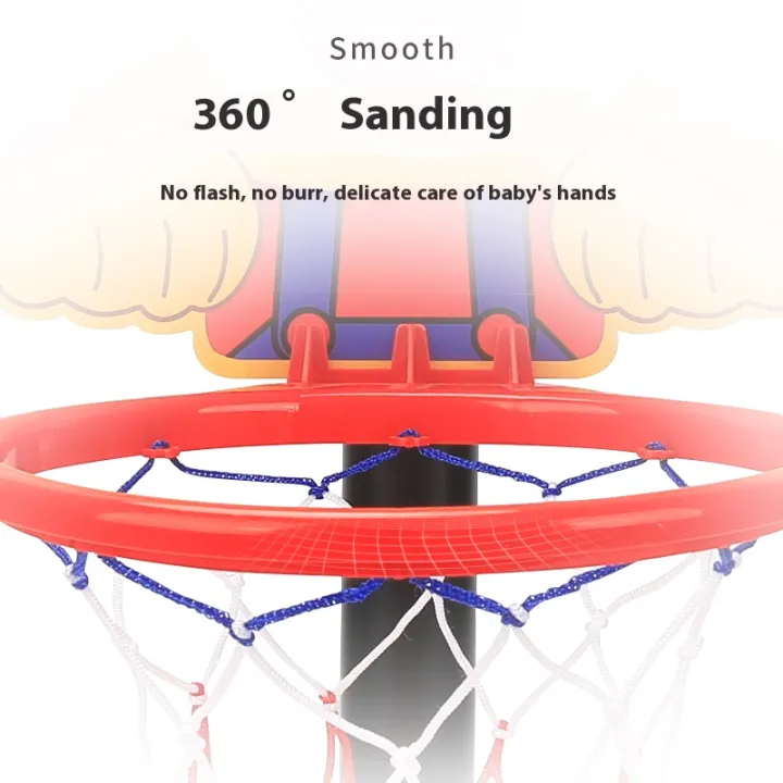 Children's%20Version%20Vertical%20Adjustable%20Lifting%20Basketball%20Rack%20Outdoor%20Home%20Indoor%20Sports%20Crtoon%20Rebound%20Parent-child%20Interacti%20-%20Image%205