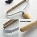 Pet Hair Remover Portable Manual Scraper Lint Cleaner Sticky Brush Cat Hair Removal Brush Hair Removal Tool Cat Accessories. 