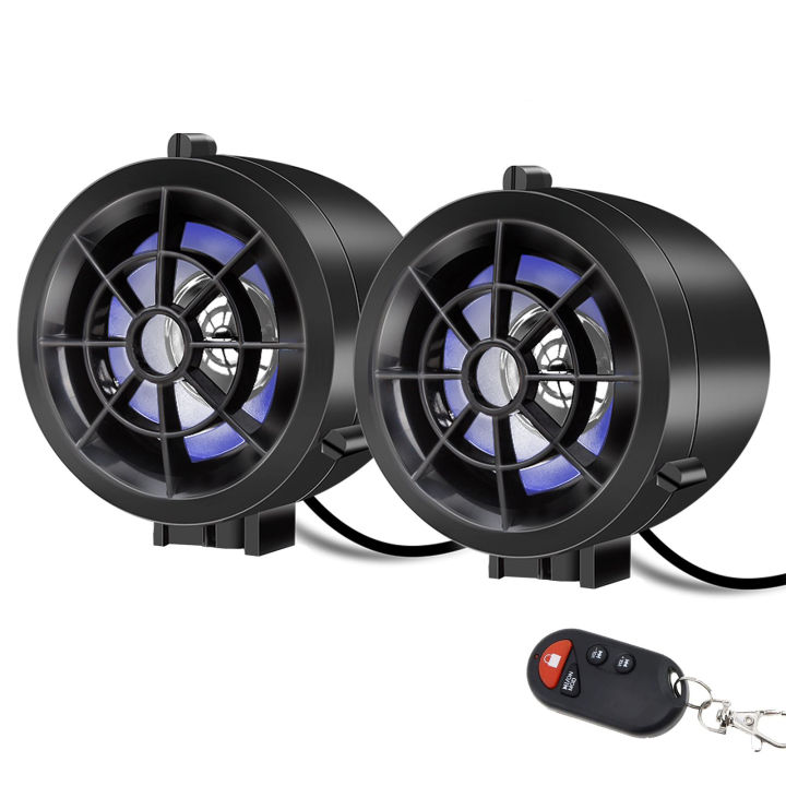 Motorcycle Speakers Wireless Stereo System, Support TF/USB/FM Radio Stereo Amplifier Speaker