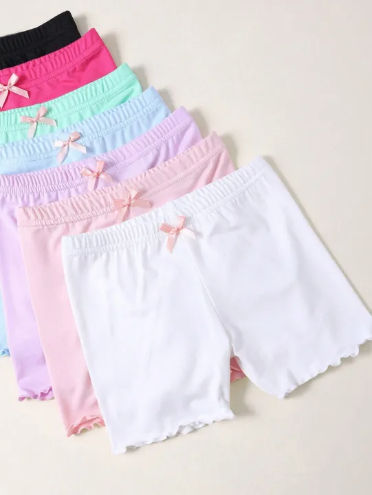 3%20Pcs/Pack%20Summer%20Girls%20Shorts%20Kids%20Safety%20Pants%20Adorable%20Underwear%20Clothes%20Children's%20Cute%20Bow%20Short%20Underpants%20for%20Young%20Girls%20-%20Image%203