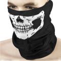 1/2pcs Motorcycle Scarf Face Mask Shield Skull Ghost Face Riding Balaclava Outdoor Winter Warm Bike Head Face Mask Shield.