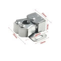 Press The Home Wardrobe Door Buckle Touch The Bead Magnetic Dual Wheel Spring Fixed Lock Buckle Low Foot Cabinet Door Buckle.