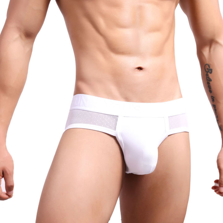 Men's%20Low%20Waist%20U-Convex%20Triangle%20Mesh%20Underwear%20Breathable%20Comfortable%20Large%20Bag%20Design%20%20Briefs%20for%20Men%20-%20Image%205