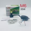 [White+Flash/Square Base] Rtd M:02E 6 Chip Motorcycle Headlight Motorcycle Led Headlight Led Headlight Headlight Bulb Motorcycle Headlight. 