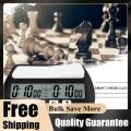 Professional Board Game Stopwatch Count Up Down Competition Hour Meter Table Games Chess Clock Digital for International Chess. 