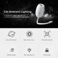 White Car USB Ambient Light Large Range Projection Romantic Atmosphere Multiple Scenes Adjustable Focus Distance 2026 New.