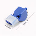 4pcs Seedless Whistle Basketball Soccer Sports Training Referee Whistle with Lanyard Mouthguard Whistle. 