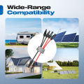 2 to 4/6/8 Y Branch P Solar Connectors for Solar Panels,Tool-Free Connectors 10awg, Solar Panel Splitter,for boat and RV.. 