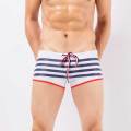 man's swimming trunk strips sport beach short swim brand Swimsuit Pouch beach board shorts. 