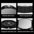 Arabic Aura Watch for Men Women Waterproof Quartz Fiber Strap Wrist Watch Premium Couple Sports Watch. 