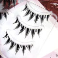 5 Pairs New Cosplay Air False Eyelashes Natural Transparent Thin Band Eyelashes Japanese Simulation Lashes Extension Makeup. 