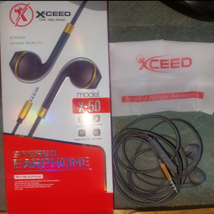 Xceed X30/X50 Gammimg Earphone Left Right Working