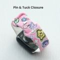 Pink Y2K Cute Watch Band Sport Compatible with Apple Watch Bands Design Prints Festival Soft Silicone Laser Strap for IWatch. 