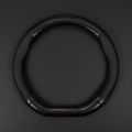Universal Car Steering Wheel Cover Carbon Fiber Leather Three-dimensional Anti Slip, Timple And Fashionable Car Accessories.