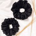 Scrunchies in black High quality. 