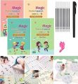 4Pcs Sank Magic Book  Practice Copybook, Number With 1 Pen + 4 Book 10 Refil - apna e bazar. 
