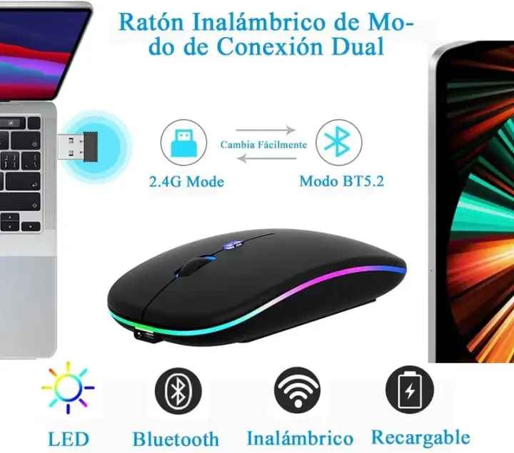 HP%20Ultra%20Slim%20Dual%20Mode%20Bluetooth%20mouse%20Rechargeable%20Battery%20Gaming%20RGB%20USB%20Wireless%20Optical%20Mouse%20With%20Silent%20Clicks%20Black%202.4G%20Backlit%20Mice%20%E2%80%93%20Plug%20and%20Play%20-%20Image%202