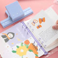 1PC Multi-Function 3-Hole Punch, Small Hand Punch, Can Bind 6 Sheets of Paper, Suitable for Scrapbooking and Paper Crafting..