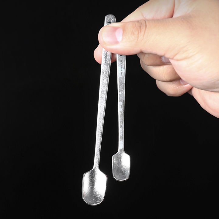 Tiartisan%202pcs%20Titanium%20Coffee%20Tea%20Stirring%20Spoon%20Juice%20Dessert%20Ice%20Cream%20Spoon%20Ultralight%20Durable%20Outdoor%20Camping%20Tableware%20-%20Image%203