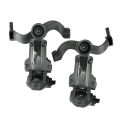 Free-Angle Tactical Headset Rail Mount for Headset Adapter on M-Lok, Fast ACH Helmet Arc Rail Adapter. 