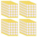 400PCS/100PCS Candle Wick Stickers Transparent Acrylic Heat Resistance Double-Sided Stickers for Candle Making Kit DIY Tool. 