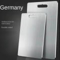 Thickened Stainless Steel Cutting Board Antibacterial and Mildew-proof Household Cutting Board Kitchen Kneading Dough Board. 