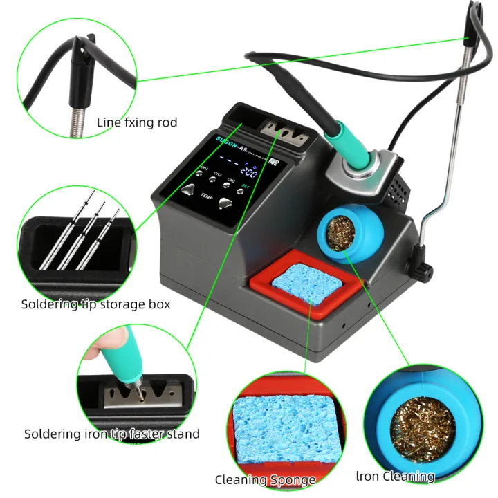 SUGON-A9%20Soldering%20Station%20Compatible%20Original%20Soldering%20Iron%20Tip%20210/245/115%20Handle%20Lead-free%20Electronic%20Welding%20Rework%20Station%20-%20Image%206
