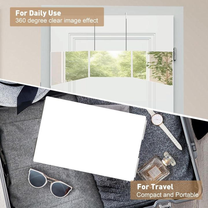 Portable%20Trifold%20Vanity%20Cosmetic%20Mirror%20with%20Height%20Adjustable%20Hooks%20for%20Self%20Hair%20Cutting%20Makeup%20Folding%20for%20Bath%20and%20Travel%20-%20Image%206