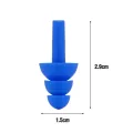 1Pairs Soft Silicone Earplugs Waterproof Swimming Ear Plugs Reusable Noise. 