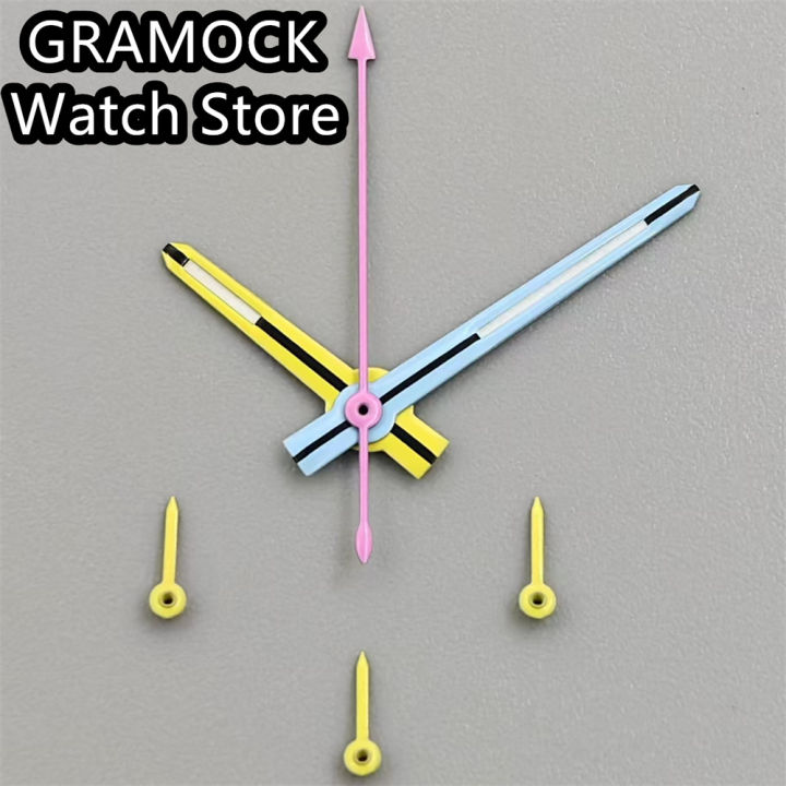 GRAMOCK%203.5*8.5*13*13.5mm%20VK63%20Watch%20Hands%20Watch%20Needle%20Hands%20Green%20Luminous%20Fit%20VK63%20VK64%20Quarzt%20Movement%20Replace%20Parts%20-%20Image%207