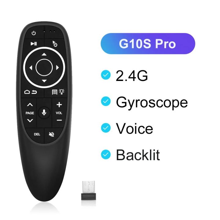 G10S%20Pro%20BT%20Voice%20Remote%20Control%202.4G%20Bluetooth%205.0%20Wireless%20Air%20Mouse%206%20Gyroscope%20IR%20Learning%20for%20Android%20TV%20Box%20H96%20X96%20MAX%20-%20Image%207