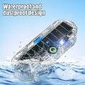 Solar Car Flashing Light Electric Motorcycle Truck Brake Taillight Modification Auto Anti-rear-end Explosion Flashing Light Amag.