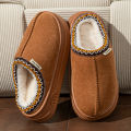 Winter Women's Slippers Boots Fashion Fuzzy Fur Anti-slip Soft Sole Outdoor Indoor Warm Comfort Men Plush Houseshoes Couple.
