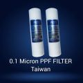 Ppf water filter cartridge 0.1 micron. 