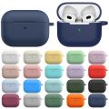 3rd Gen Earphone Case for AirPods 3 Apple Earphone Protective Case with Hook Hole Silicone Airpods Case Cover Earbuds Ear Pads. 